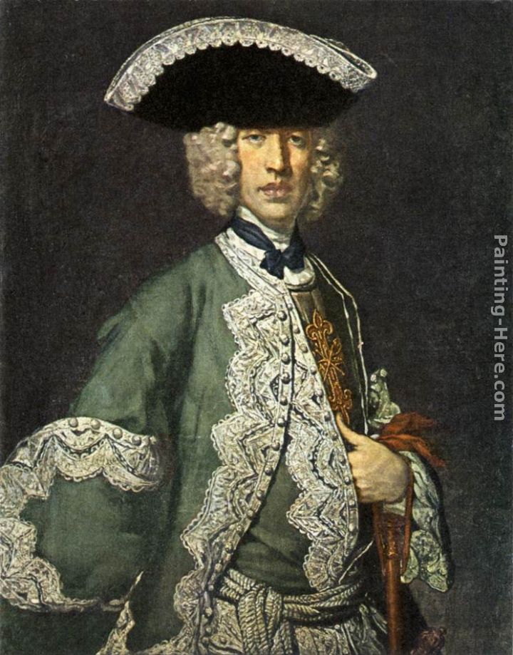 Vittore Ghislandi Portrait of a Gentleman